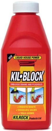 KILROCK KIL-BLOC Nettoyant pour canalisations de salle de bain 500 ml
