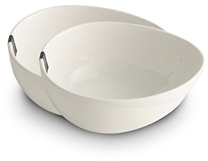 OVUM – Bols Apéritif en porcelaine blanche – 14 cm