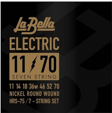 La Bella HRS-75, 7-string 011/052+070