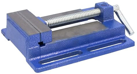 HRB flacher Schraubstock Spannweite 110 mm, Tisch-Schraubstock (Spannweite 110mm)