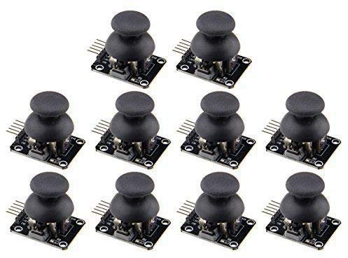 WMYCONGCONG 10 PCS Joystick Breakout Module Game Controller compatible with PS2 Arduino
