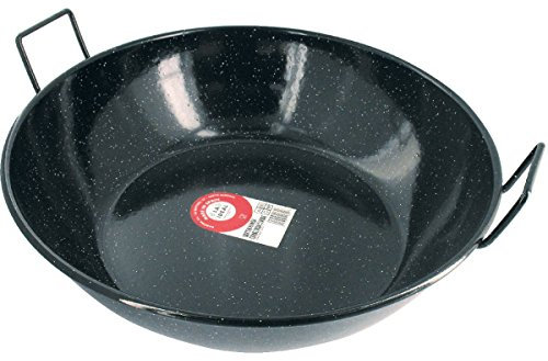 Garcima - Padella smaltata Honda con manici Garcima 40 cm