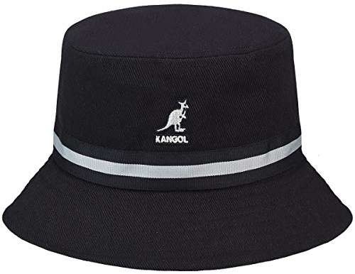 Kangol Stripe Lahinch Fischerhut Cardinal/XL, Schwarz, MEDIUM