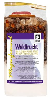 Bremer Gewürzhandel Magenfreund Ansatzmischung Waldfrucht, ohne künstliche Zutaten, Likör selber machen, 450g