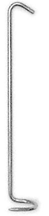 Behr Räucherhaken Fischhaken Silber One Size