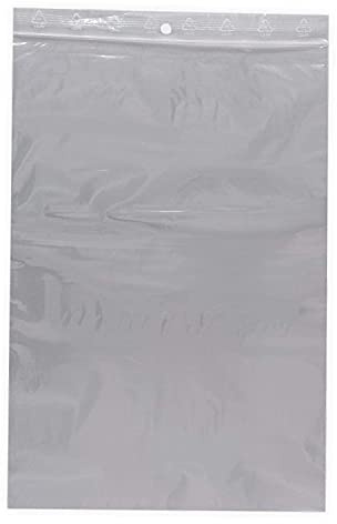 Lot de 50 Sachets 200 x 300 mm fermeture zip Transparent - Sachet fermeture zip 20 x 30 cm 50µ sac plastique compatible alimentaire et congélation de marque UNIVERS GRAPHIQUE REF UGS19-50