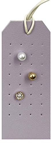 Facynde Samt Ohrring Halterung Ohrring Organizer Ohrring Halterung & Aufbewahrung Für Ohrringe, Ohrstecker, Halsketten Für Frauen & Mädchen