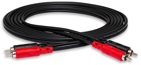 Hosa CRA-201 Stereo Interconnect, Dual RCA to Same, 3.3 Feet