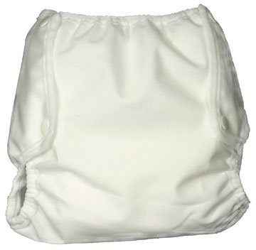 Popolini Überhose Vento weiß Gr. S f. 3-6 Kg