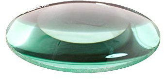 Lumeno 613X und 623X Ersatzlupe Ersatzlinse für Lupenleuchten 3, 5 o. 8 Dioptrien mit 127 mm Durchmesser Standard oder farbechte kristallklare Echtglaslinse Linse-Standard 8 Dioptrien