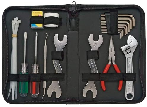 Innovative Scuba Concepts Deluxe Tauchwerkzeug-Set – Ultimatives Multifunktionswerkzeug-Set für Tauch- und Tauchausrüstung mit Nylon-Reißverschluss-Tasche – inklusive 10-teiligem O-Ring-Set und 1.