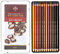 Koh-I-Noor POLYCOLOR 3822 - Brauntöne Buntstifte/Zeichenstifte für Künstler im Metalletui, 12er Set