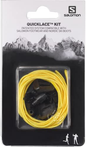 Salomon Quicklace Kit Unisex Ersatzteile, Yellow, 42 2/3