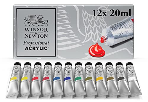 Winsor & Newton Professional Acrylique Set Assortiment 12X20ml