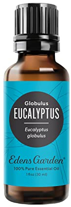 Edens Garden Eucalyptus - Globulus Essential Oil- 100% Pure Premium Grade, Undiluted, Natural, Therapeutic, Aromatherapy, The Best for Diffuser, Candle, Hair, Humidifiers 30 ml (1 fl oz)