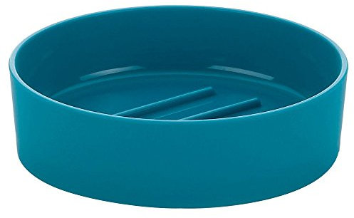 Kela 21480 Sky Porte-Savon Plastique Turquoise 11 x 11 x 3 cm