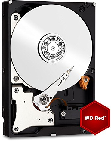 WD Red 5TB interne Festplatte SATA 6Gb/s 64MB interner Speicher (Cache) 8,9 cm 3,5 Zoll 24x7 5400Rpm optimiert für SOHO NAS Systeme 1-8 Bay HDD Bulk WD50EFRX