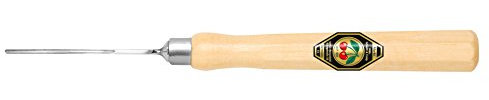 KIRSCHEN Werkzeuge 5315000 | Zierschnitzeisen gebogen, 1mm, Stich 6