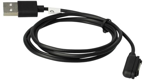 vhbw USB-Ladekabel kompatibel mit Sony Xperia C6902, L39h, LT39i, XL39H, Tablet Z2, Z1 Compact, Z3 Compact Tablet - 100 cm, magnetisch
