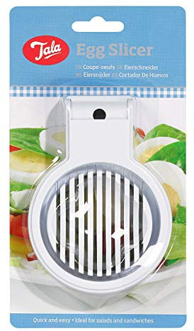 Tala 10A07203 Egg Slicer, Ideal for Sandwiches and Salads,White
