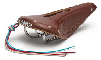 Brooks England B17 Carved, Iconic Cut-Out Handmade Leather Bike Saddle, Brown, One Size