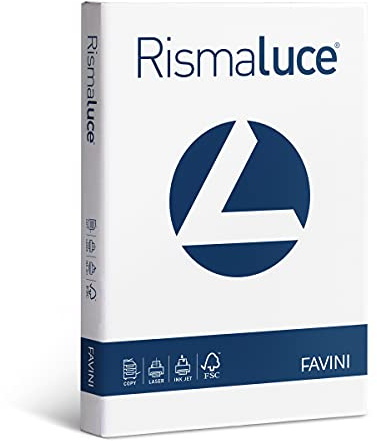 Favini A680234 Carta Rismaluce, A4, 170 G/Mq, 192 µm, 150 Pezzi
