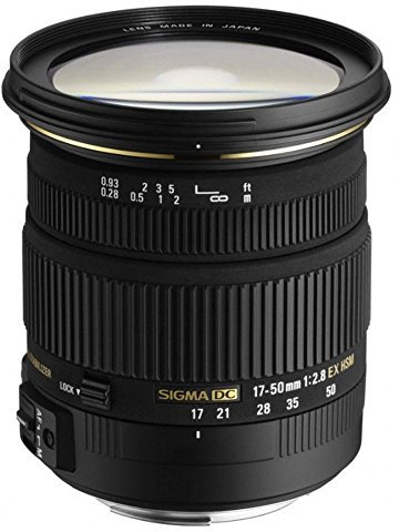 Sigma Objectif 17-50 mm F2,8 DC EX HSM - Monture Pentax