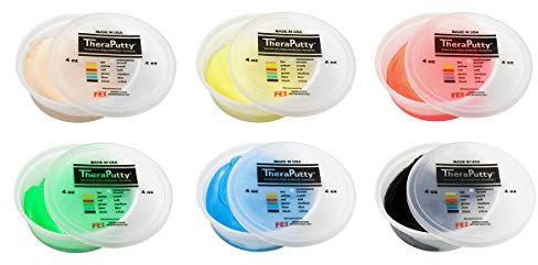 Cando Theraputty Resistive Exercise Putty resistances