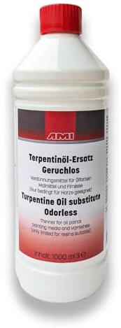 AMI Remplacement sans odeur de l’huile de térébenthine 1000 ml.