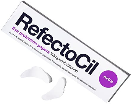 GWCosmetics RefectoCil Wimpernblättchen extra weich, 1er Pack, (1x 80 Stück)