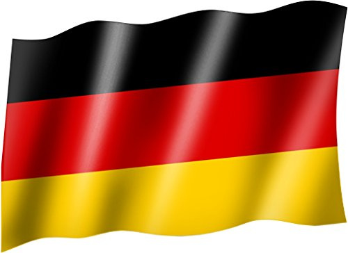 sportfanshop24 Flagge/Fahne Deutschland Staatsflagge/Landesflagge/Hissflagge mit Ösen 150x90 cm, sehr Gute Qualität