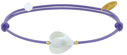 LES POULETTES BIJOUX - Bracelet Petit Coeur de Nacre - Classics