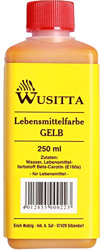 Wusitta Lebensmittelfarbe Gelb