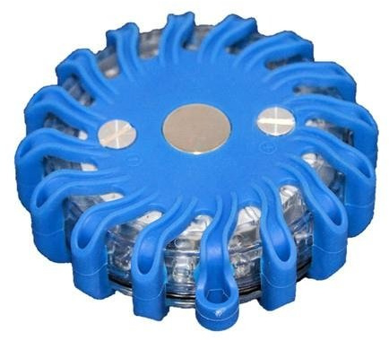 Balise Pro de signalisation gyrophare Pro 16 LEDs Bleue Rechargeable LEDwarning, aimantée et Waterproof Vendeur et Stock en France