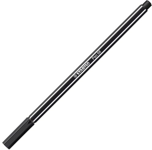 STABILO Pen 68 Marker schwarz 1 Stück, 1 mm