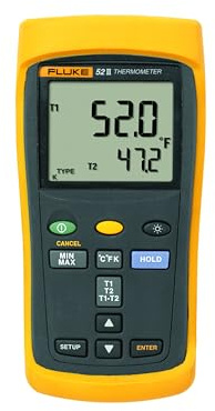FLUKE-52-2 60 & 50HZ Thermometer