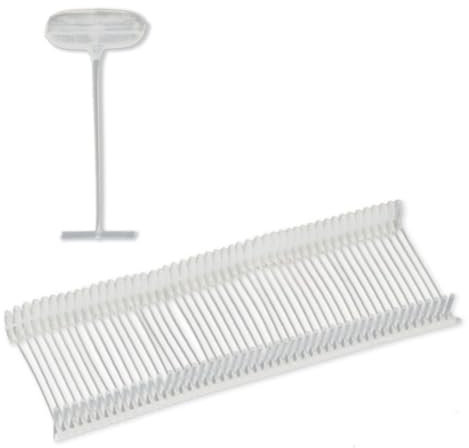 Pokornys – 5.000 Heftfäden (15mm) - für Etikettierpistole Standard I Tag Pins aus transparentem Kunststoff zur Etikettierung von Kleidung und Textil I für Karton Etiketten mit Loch geeignet