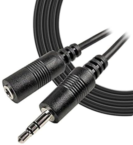 iMBAPrice® 25 Feet 3.5mm Male to Female Stereo Audio Cable for Phones, Headphones, Speakers, Tablets, PCs, MP3 Players and More
