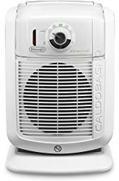 De'Longhi HBC3032 Termoventilatore Caldobagno, 2200 W, 43 Decibel, Plastica, 3 velocità, Bianco