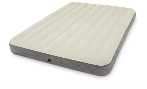 Intex Queen High Matelas Gonflable, Gris, Medium