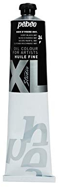 Pebeo Pébéo - Fine Oil XL 200 ML - Black Oil Paint Oil Paint - Ivory Black 200 ml
