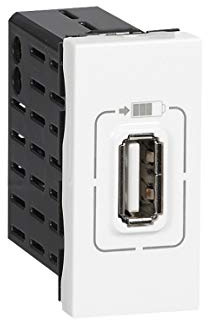 Legrand 77591 Msc Usb-Lademodul 1-Fach Ws