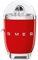 Smeg CJF01RDEU Spremiagrumi CJF01RDEU-rosso, acciaio inox, 70 W, rosso