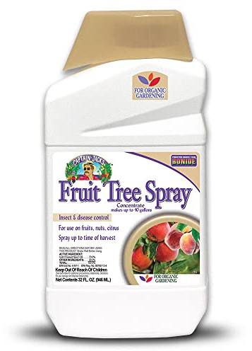 Bonide Captain Jack's Fruit Tree Spray, 32 oz Concentrate, Insect & Disease Control Spray for Organic Gardening