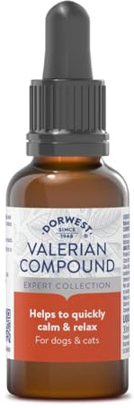 Dorwest Herbs Organic Valerian Compound for Dogs and Cats 30 ml