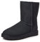 UGG Damen CLASSIC SHORT II Classic Boot, BLACK, 40 EU