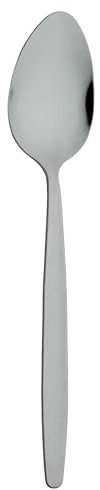 Grunwerg DS999P Economy Collection Stainless Steel Dessert Spoon, Mirror Polished Finish, Extra Value Pack of 12, 18 x 4 x 2 cm