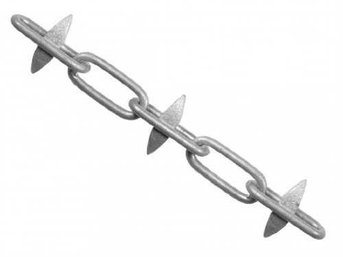 FAITHFULL verzinkt Spike Kette 5m Box x 6mm