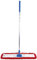 Abbey 80cm Flat Mop for Floor Cleaning - Heavy Duty Commercial Red Sweeper Mop Kit with Handle and Frame - Floor Dusters for Wooden Floors and Hard Floors