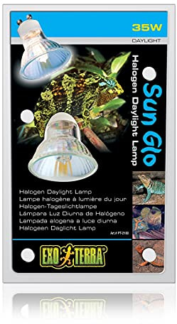 Exo Terra Sun Glo Halogen Tageslichtlampe, 35W, Fassung GU 10